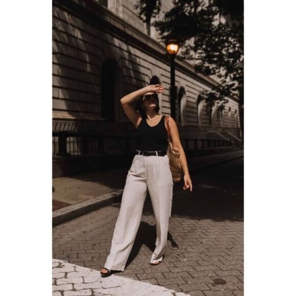 EVERLANE The Draper Pleated Pant 6S NWT - Picture 13 of 16